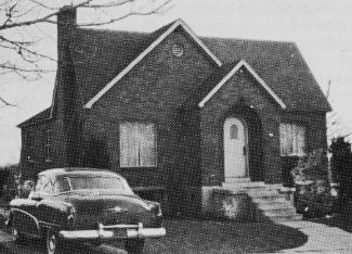 Orson Richard Clark home in 1940's - Farmington, Utah